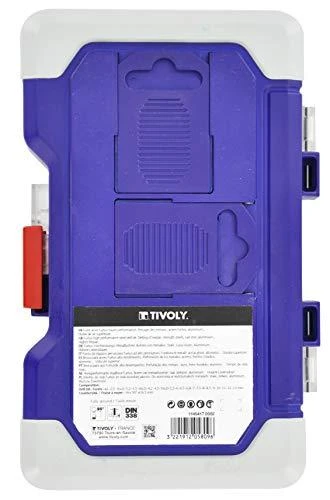 Grąžtas Tivoly Metalo grąžtų rinkinys FURIUS HSS 1-13mm, 25vnt + gilintuvas 15 mm