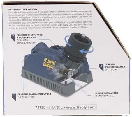 Tivoly Grąžtų galandinimo staklytės Drill Doctor XP, 2.5>13 mm, 118° kampui