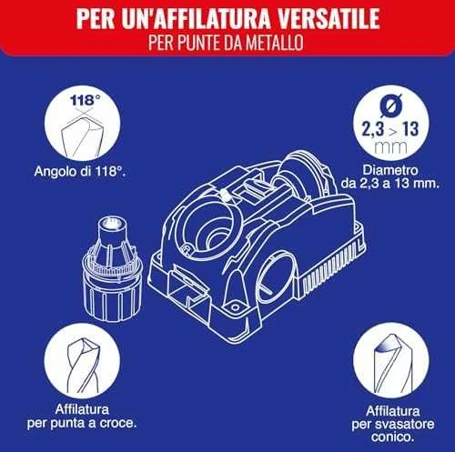Tivoly Grąžtų galandinimo staklytės Drill Doctor XP, 2.5>13 mm, 118° kampui