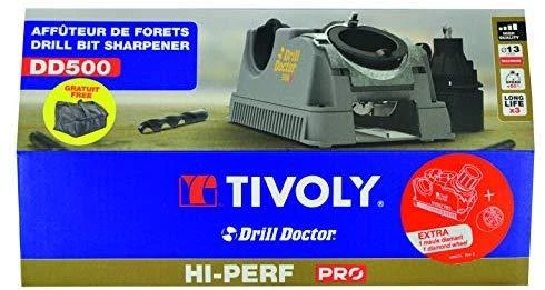 Tivoly Metalo ir betono grąžtų galandinimo staklės "Drill Doctor 750X". Ø2.5>19 мм,118°>135°