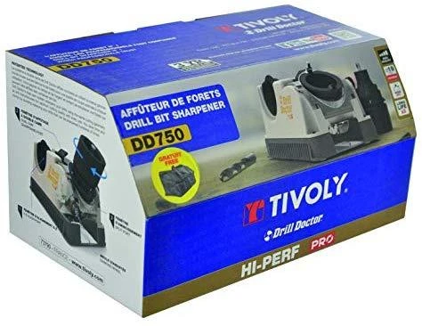 Tivoly Metalo ir betono grąžtų galandinimo staklės "Drill Doctor 750X". Ø2.5>19 мм,118°>135°