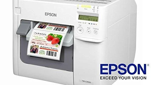 Spalvotas rašalinis etikečių spausdintuvas Epson ColorWorks C3500