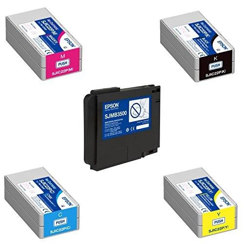 Spalvotas rašalinis etikečių spausdintuvas Epson ColorWorks C3500