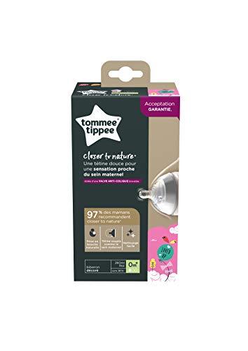 TOMMEE TIPPEE buteliukai spalvoti 260ml 2vnt 42252171, 42252181, 42252110
