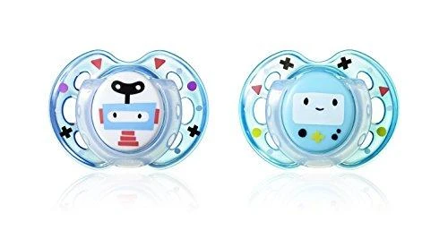 Tommee Tippee čiulptukai silikoniniai 2vnt 0-6m Fun 43335763