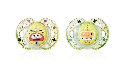 Tommee Tippee čiulptukai silikoniniai 2vnt 0-6m Fun 43335763