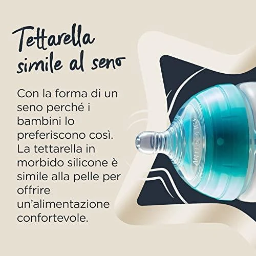 Tommee Tippee TOMMEE TIPPE buteliukas ADVANCED ANTI-COLIC, 260 ml, 3 vnt., 422746