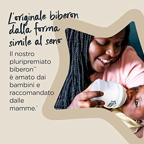Tommee Tippee TOMMEE TIPPE Natural Start buteliukas CLOSER TO NATURE, su sterilizavimo funkcija 150 ml, 3 vnt., 42271820