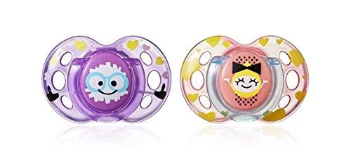 Lotto TOMMEE TIPPEE TTP43335896 čiulptukas FUN FRIENDS 6-18m 2pack