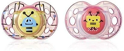 Lotto TOMMEE TIPPEE TTP43335896 čiulptukas FUN FRIENDS 6-18m 2pack