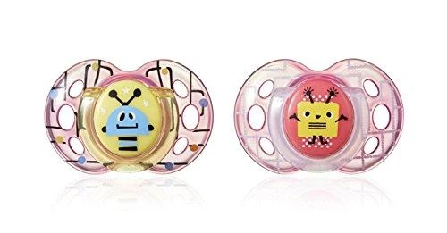 Lotto TOMMEE TIPPEE TTP43335896 čiulptukas FUN FRIENDS 6-18m 2pack
