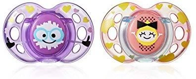 Lotto TOMMEE TIPPEE TTP43335896 čiulptukas FUN FRIENDS 6-18m 2pack
