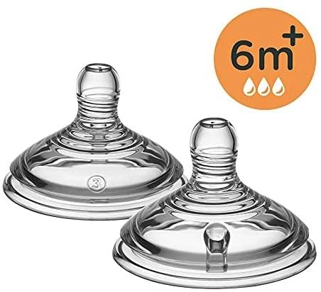 TOMMEE TIPPEE žindukas greitos srovės EASI-VENT, 2 vnt., 42112451