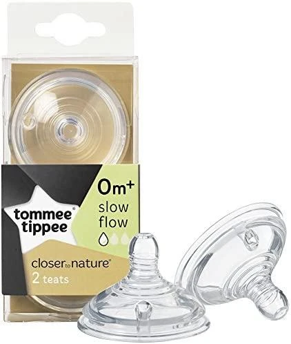 TOMMEE TIPPEE Natural Start žindukas vidutinės srovės EASI-VENT, su sterilizavimo funkcija 2vnt., 42112253