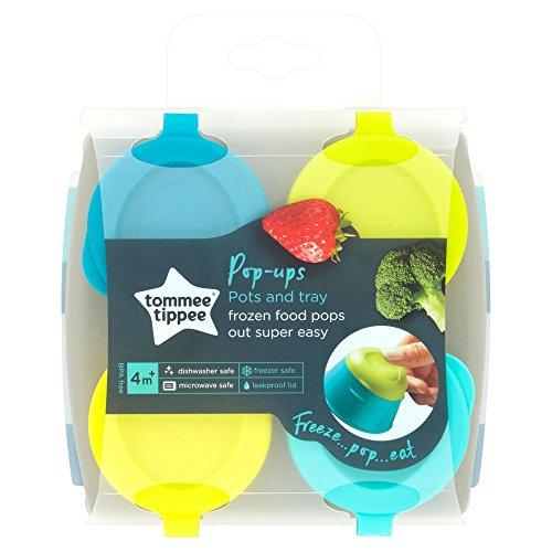 Tommee Tippee indeliai maistui šaldyti 4vnt 44650071