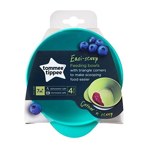 TOMMEE TIPPEE dubenėliai EASY SCOOP, 4 vnt., 44671493