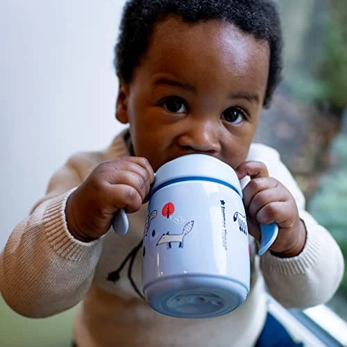 TOMMEE TIPPEE 300 ml 6+ mėn. WEANING SIPPEE puodelis – gertuvė, rožinė