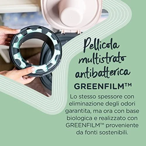 TOMMEE TIPPEE SANGENIC TWIST AND CLICK ADVANCED SAUSKELNIŲ KONTEINERIO IR 6 VNT. KASEČIŲ RINKINYS, Baltas