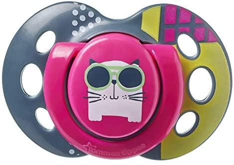 TOMMEE TIPPEE silikoninis čiulptukas FUN STYLE, 18-36 mėn., 2 vnt., 43340403