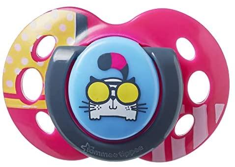 TOMMEE TIPPEE silikoninis čiulptukas FUN STYLE, 18-36 mėn., 2 vnt., 43340403