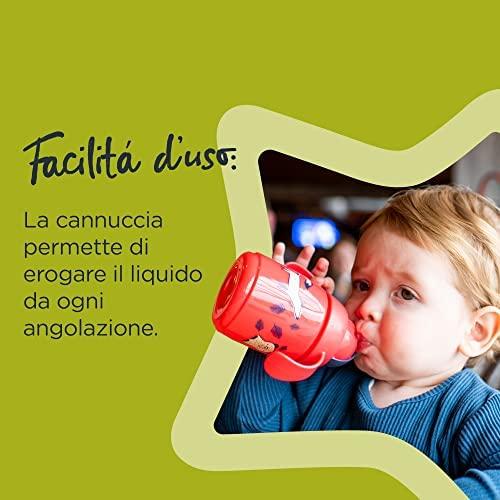 TOMMEE TIPPEE mokomasis puodelis su šiaudeliu, 6mėn+, 300ml, yellow, 447831