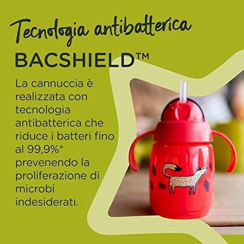TOMMEE TIPPEE mokomasis puodelis su šiaudeliu, 6mėn+, 300ml, yellow, 447831