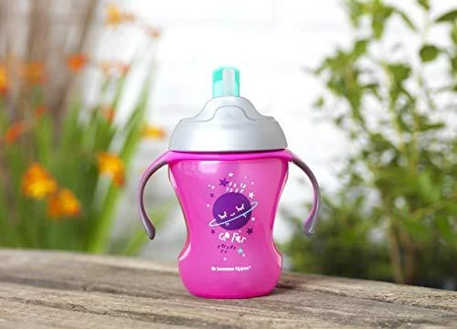 TOMMEE TIPPEE mokomasis puodelis su šiaudeliu, 7 mėn+, 447154
