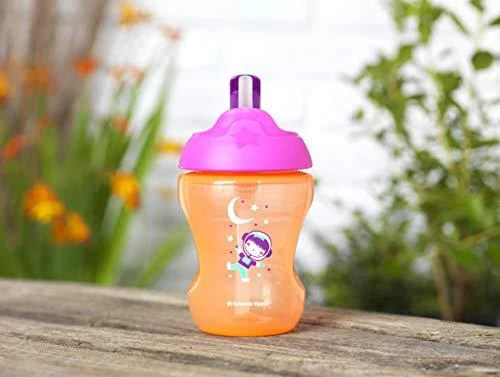 TOMMEE TIPPEE mokomasis puodelis su šiaudeliu, 7 mėn+, 447154