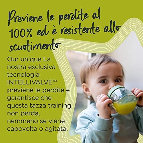 TOMMEE TIPPEE puodelis WEANING SIPPEE, 4 m+, 190 ml, geltonas, 447827