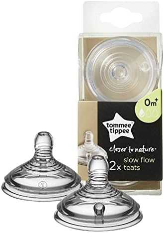 TOMMEE TIPPEE žindukas lėtos srovę EASI-VENT, 2vnt., 42112051