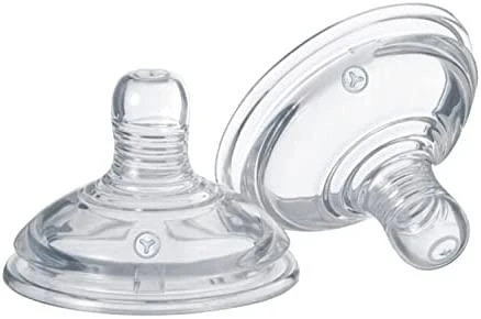 TOMMEE TIPPEE Natural Start žindukai tirštam skysčiui EASI-VENT, su sterilizavimo funkcija 2 vnt., 42214277