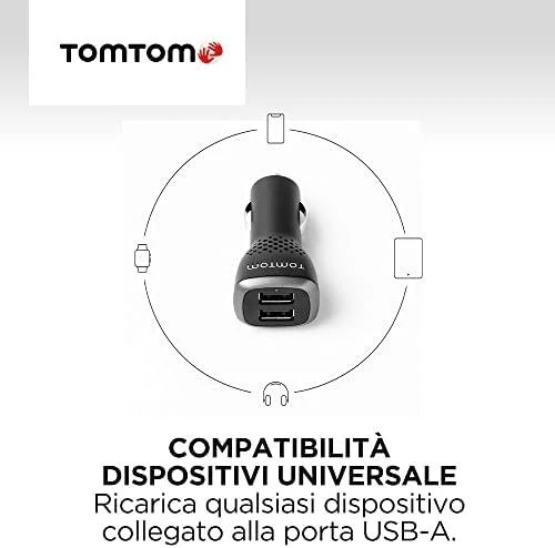 TomTom 9UUC.001.26 mobiliojo įrenginio kroviklis Automatinis Juoda