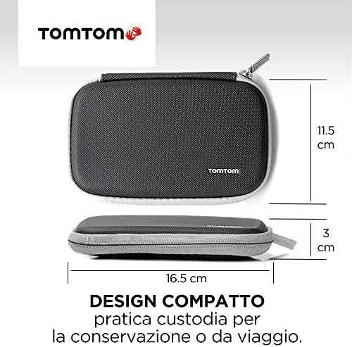 Senti TomTom 9UUA.001.64 navigatoriaus dėklas 15,2 cm (6") Įmautė Juoda, Pilka