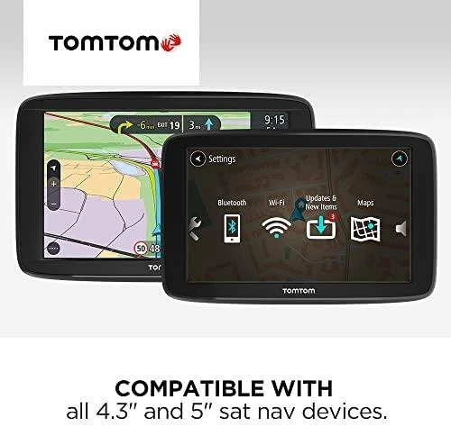 Senti TomTom 9UUA.001.63 navigatoriaus dėklas 12,7 cm (5") Įmautė Juoda, Pilka
