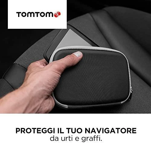 Senti TomTom 9UUA.001.63 navigatoriaus dėklas 12,7 cm (5") Įmautė Juoda, Pilka