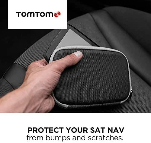 Senti TomTom 9UUA.001.63 navigatoriaus dėklas 12,7 cm (5") Įmautė Juoda, Pilka