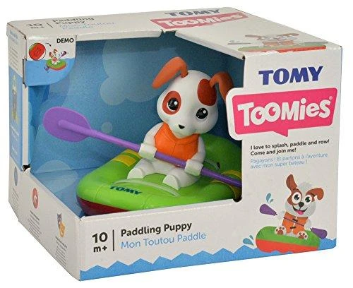 TOMY vonios žaislas Irkluotojas šuniukas, E72424