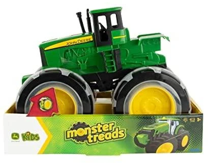 Tomy JOHN DEERE traktorius su šviečiančiais ratais Monster, 46434
