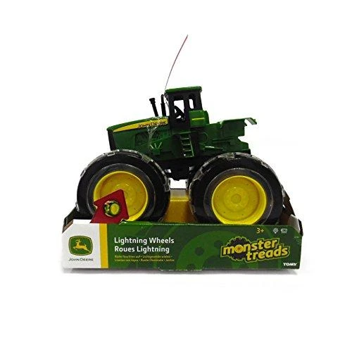 Tomy JOHN DEERE traktorius su šviečiančiais ratais Monster, 46434