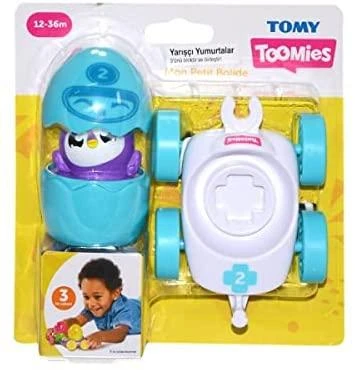 Toomies TOMY transporto priemonė Egg Racers, asort., E73088