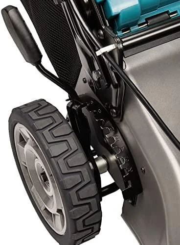 Makita Akumuliatorinė savaeigė vejapjovė DLM462PT4, 2x18V, 460mm, 4x5,0Ah, greičio reguliavimas