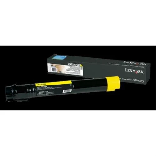 Lexmark X950X2YG kasetė, Geltona, 22000 puslapių