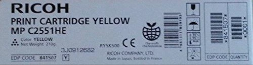 Ricoh MP C2551 (842062) (841507), geltona kasetė