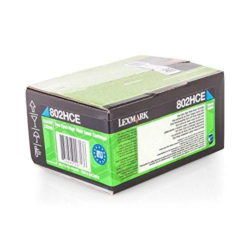Lexmark 80C2HC0 kasetė, žalsvai mėlyna, 3000 puslapių