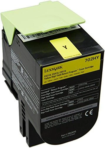 Lexmark Return Program 70C2HY0 Toneris Cartridge, Geltona