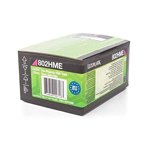 Lexmark 80C2HM0 kasetė, purpurinė, 3000 puslapių