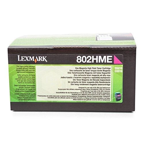 Lexmark 80C2HM0 kasetė, purpurinė, 3000 puslapių