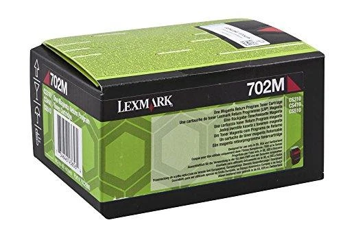 Lexmark return (70C20M0, 702M), purpurinė kasetė