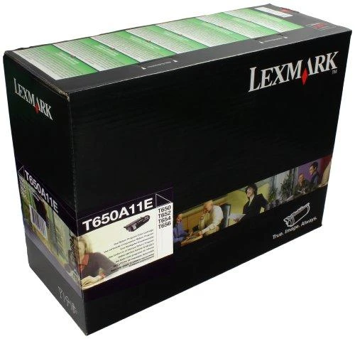 Lexmark T650A11E Cartridge, Juodas, 7000 pages