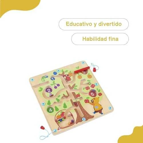 Tooky Toys „Taky Toy Labirynt Magnetic Fruber“ mokymo mokymas